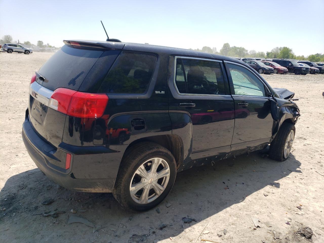 2017 GMC Terrain Sle Copart, lot number: 55961045, vin: 2GKALMEK7H6342002. Thumbnail 3