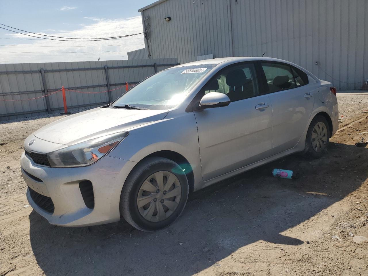 2020 Kia Rio Lx Copart, lot number: 55846805, vin: 3KPA24AD5LE302872. Thumbnail 1