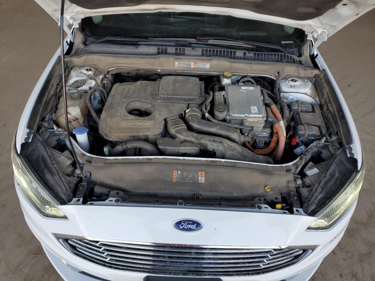 2017 Ford Fusion Se Hybrid Copart, lot number: 58952225, vin: 3FA6P0LUXHR409693. Thumbnail 11