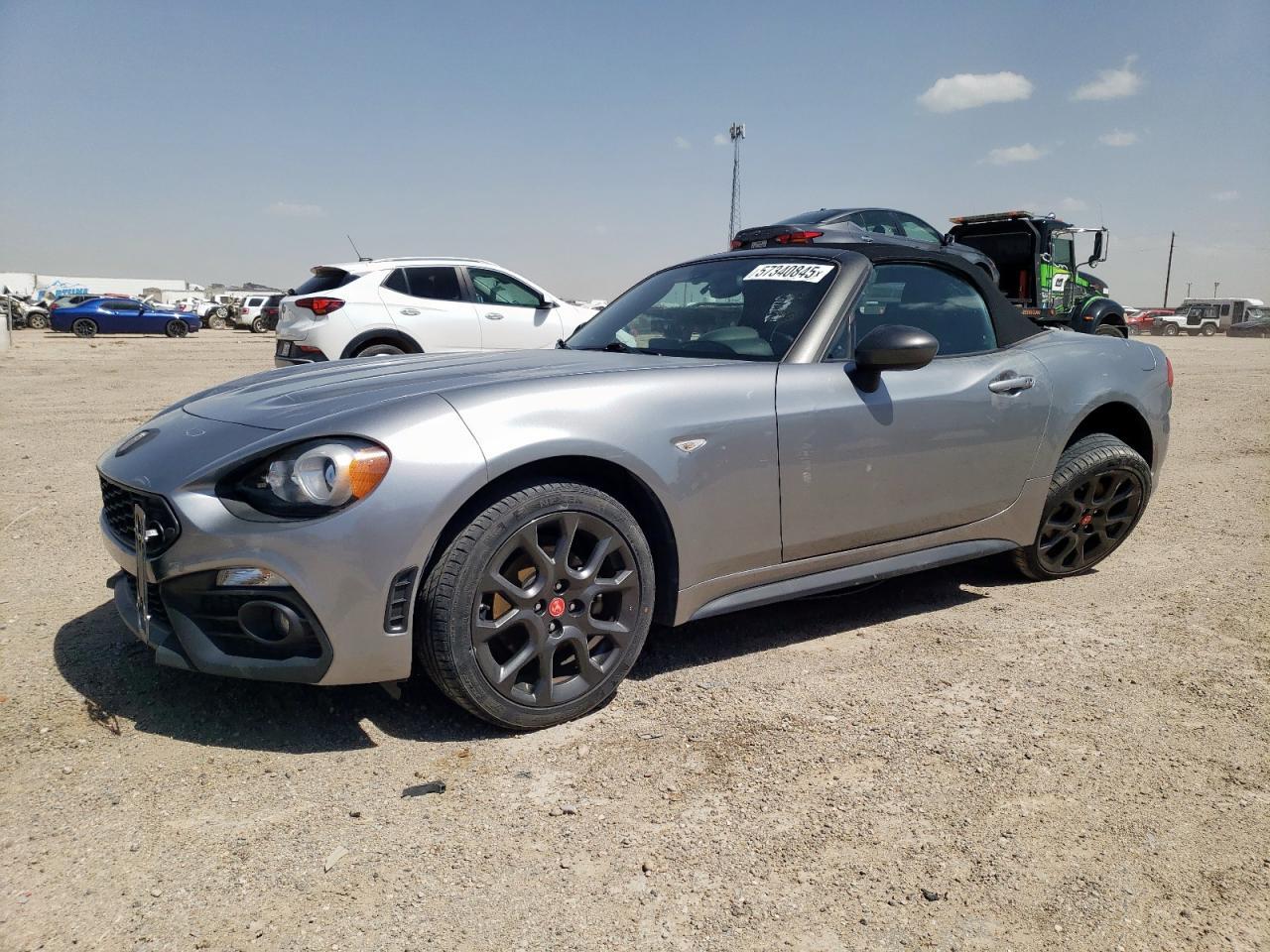 2017 Fiat 124 Spider Classica Copart, lot number: 57340845, vin: JC1NFAEK8H0116026. Thumbnail 1