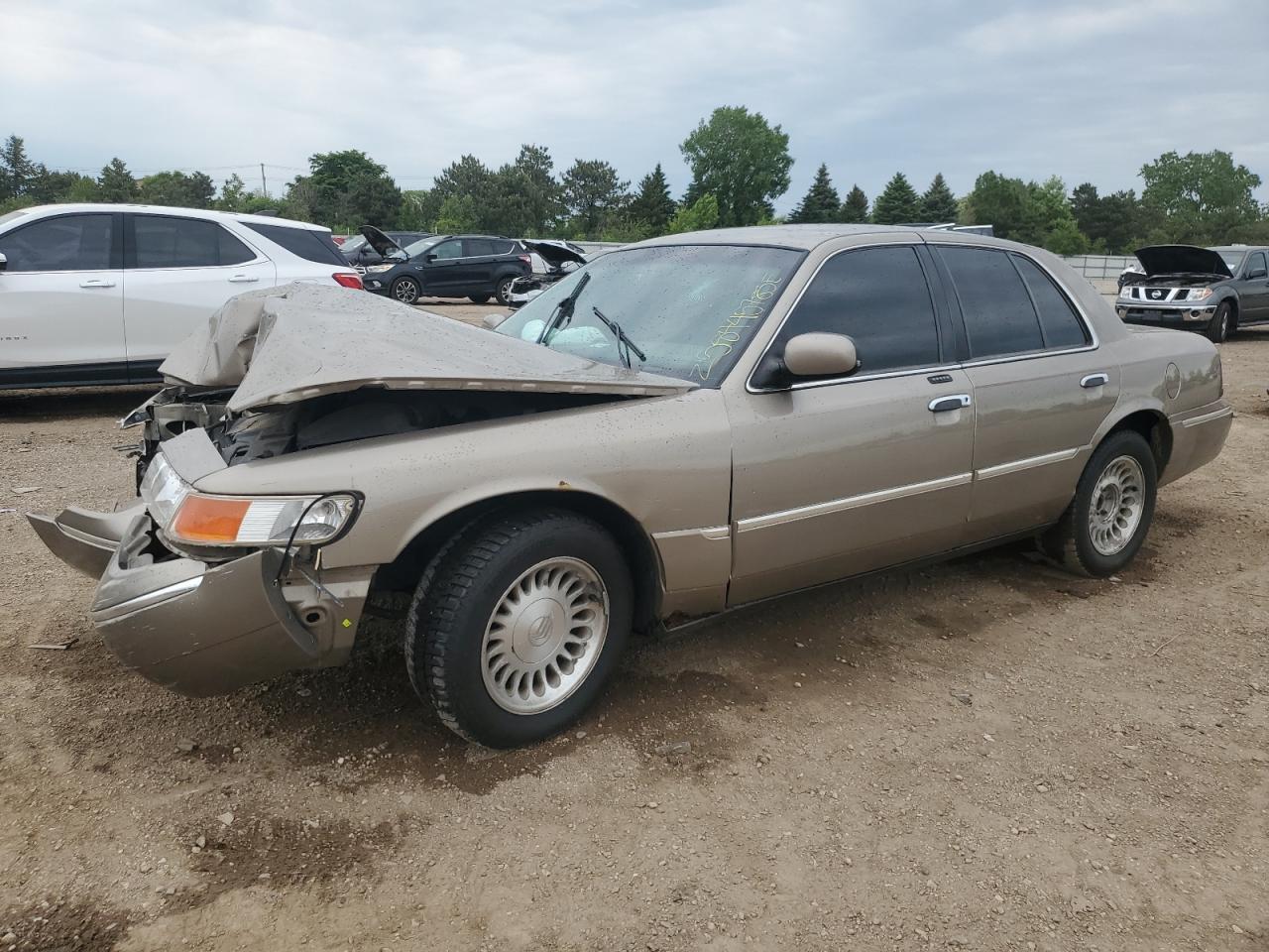 2002 Mercury Grand Marquis Ls Copart, lot number: 58445785, vin: 2MEFM75W32X649766. Thumbnail 1
