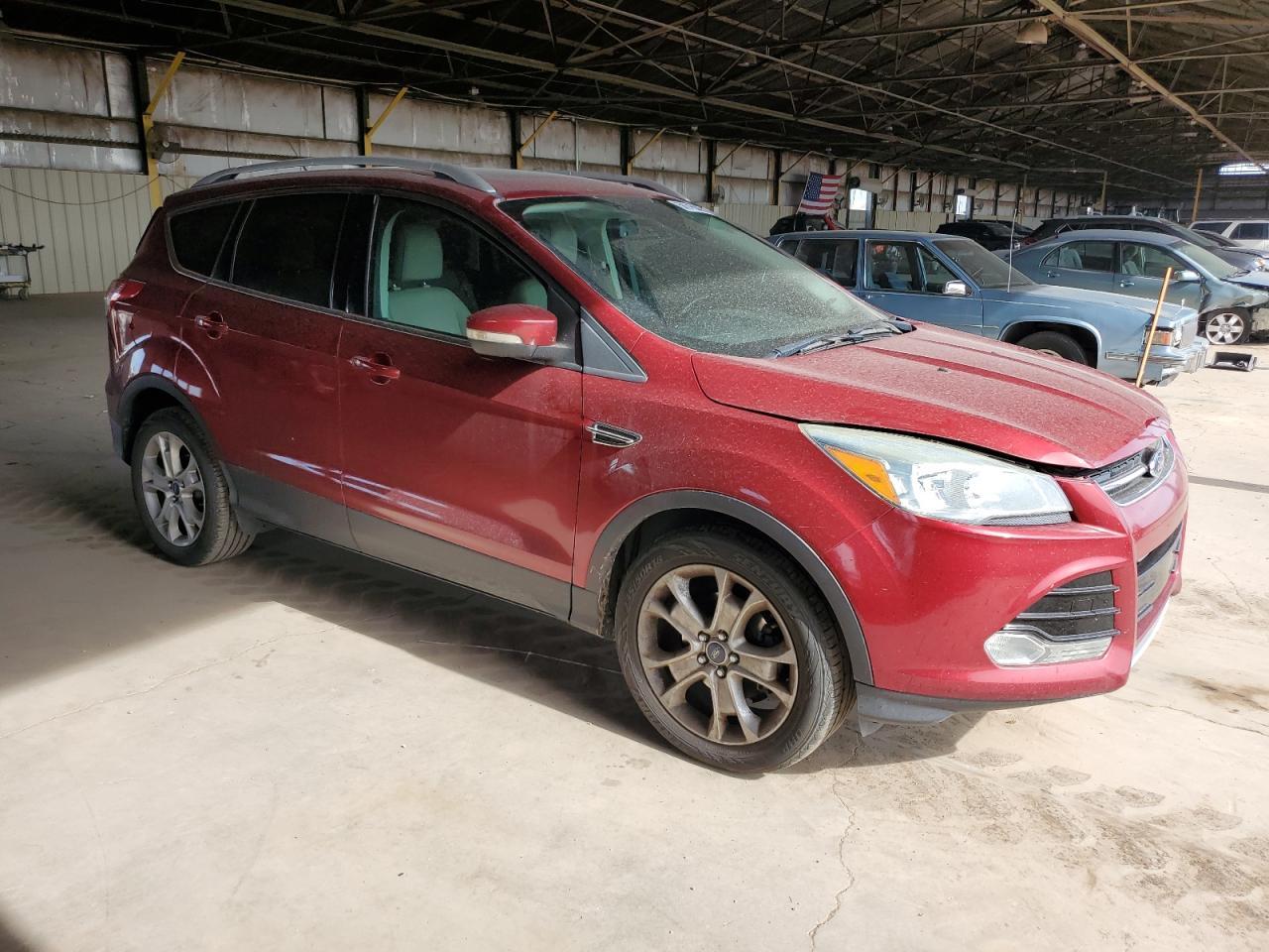 2016 Ford Escape Titanium Copart, lot number: 56745045, vin: 1FMCU0JX1GUB83372. Thumbnail 4