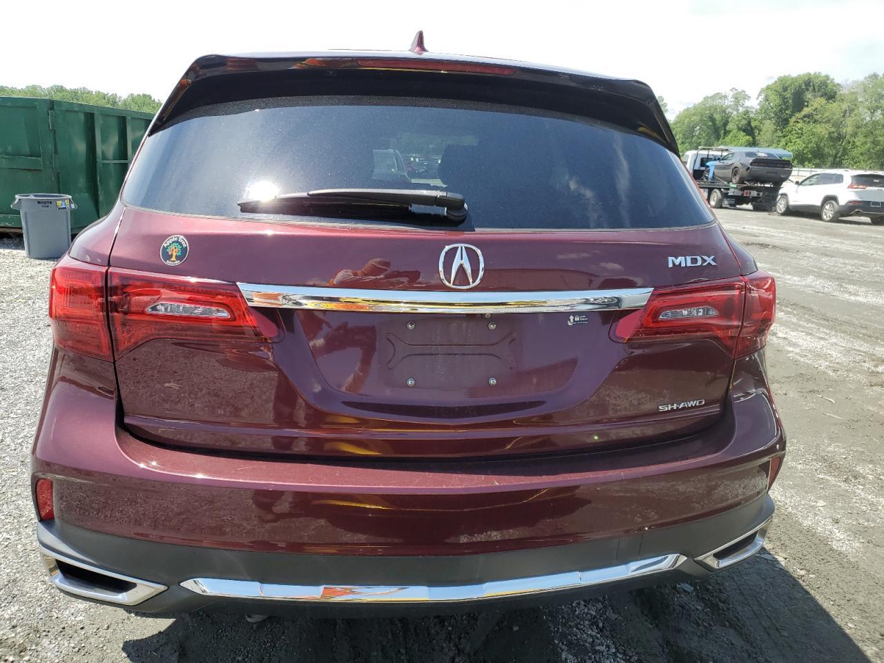 2018 Acura Mdx Technology Copart, lot number: 56450505, vin: 5J8YD4H79JL013024. Thumbnail 6
