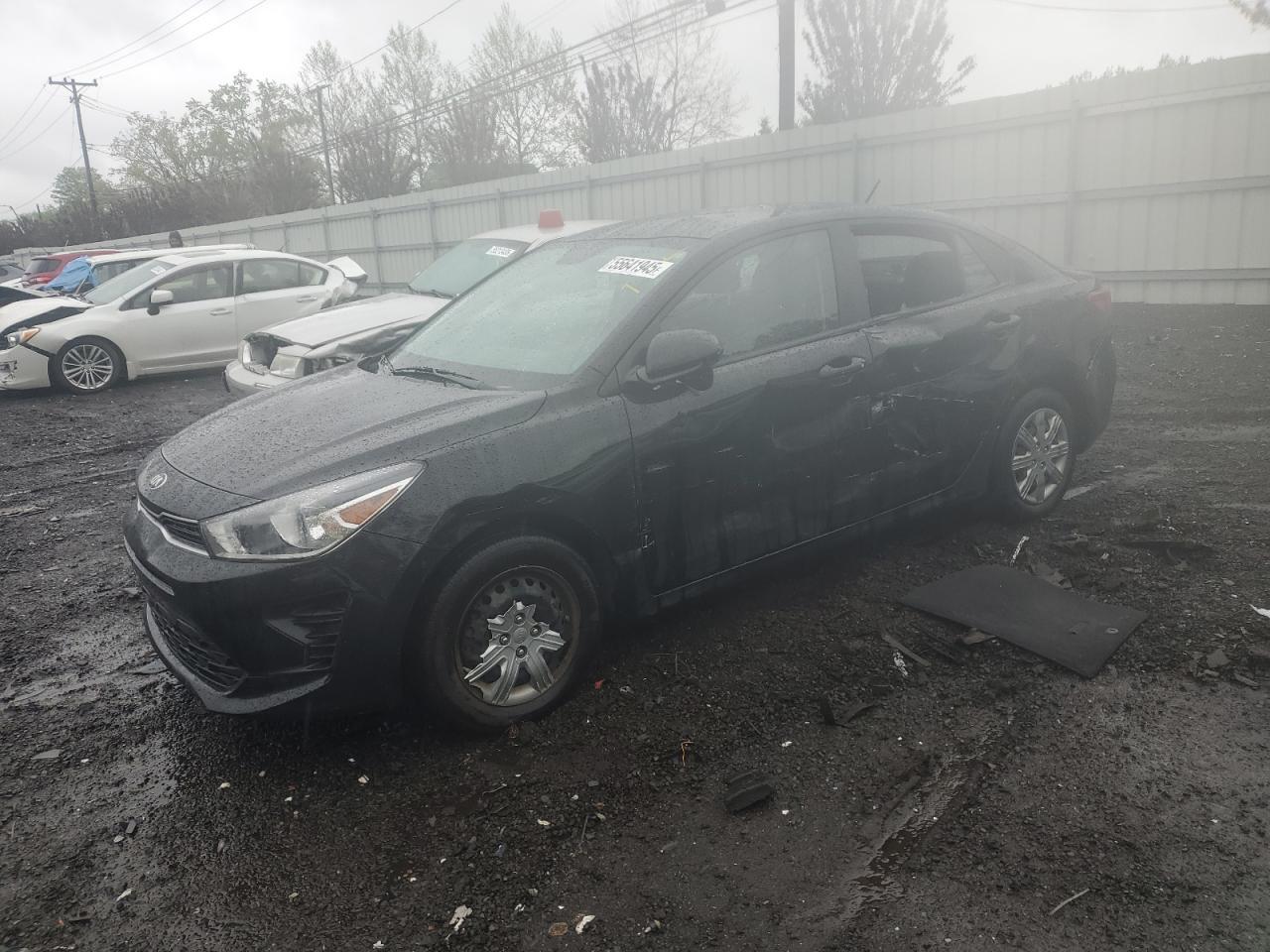 2021 Kia Rio Lx Copart, lot number: 55641945, vin: 3KPA24AD7ME394004. Thumbnail 1