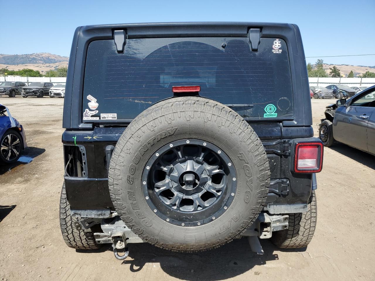 2018 Jeep Wrangler Unlimited Sport Copart, lot number: 59041465, vin: 1C4HJXDG6JW145865. Thumbnail 6