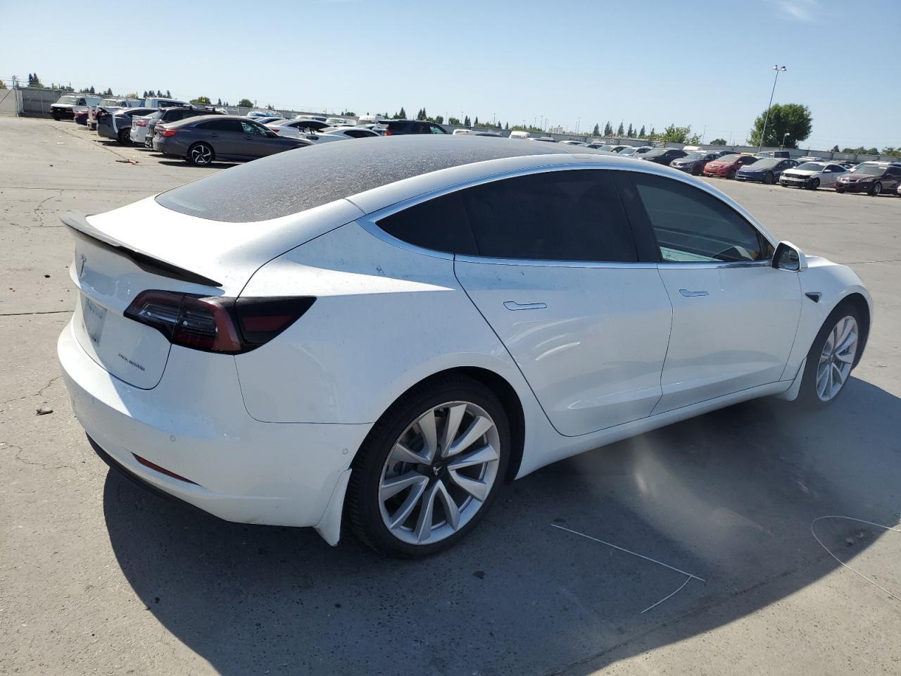 2018 Tesla Model 3 Copart, lot number: 59237595, vin: 5YJ3E1EB0JF112248. Thumbnail 3