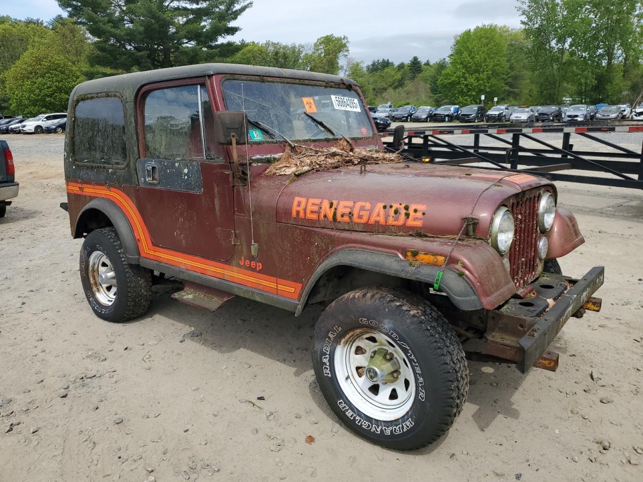 1986 Jeep Jeep Cj7 Copart, lot number: 56864285, vin: 1JCCM87E6GT051558. Thumbnail 4