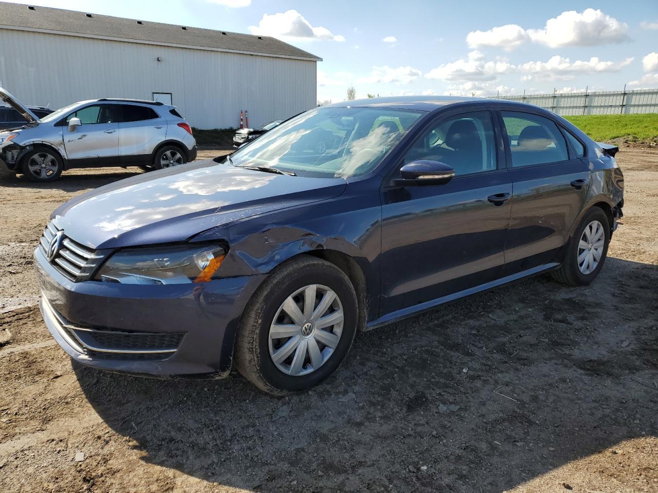 2012 Volkswagen Passat S Copart, lot number: 55637315, vin: 1VWAP7A32CC071038. Thumbnail 1