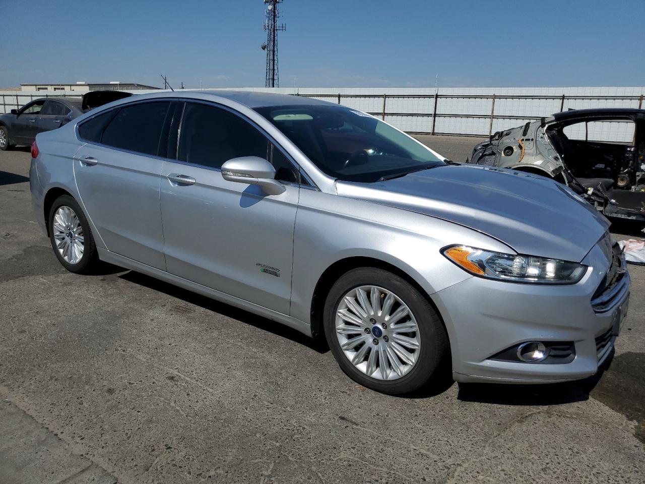 2015 Ford Fusion Se Phev Copart, lot number: 59166745, vin: 3FA6P0PU8FR284586. Thumbnail 4