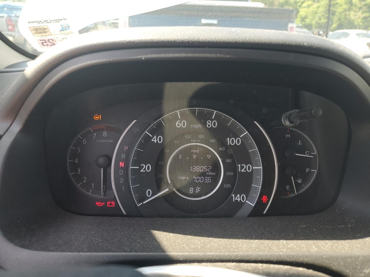 2013 Honda Cr-V Lx Copart, lot number: 56128575, vin: 3CZRM3H34DG712194. Thumbnail 9