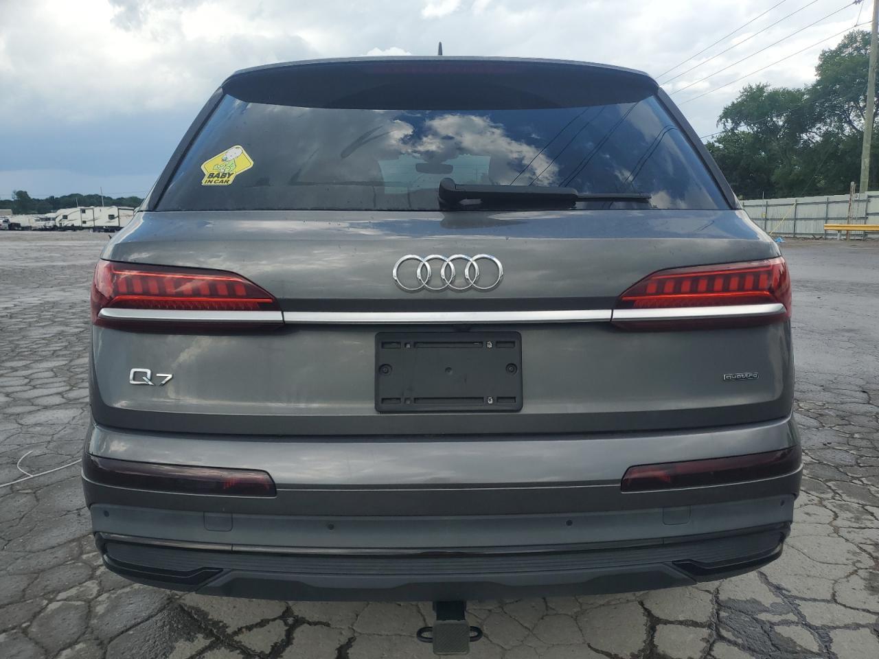 2021 Audi Q7 Premium Plus Copart, lot number: 59019365, vin: WA1LXAF76MD027344. Thumbnail 6