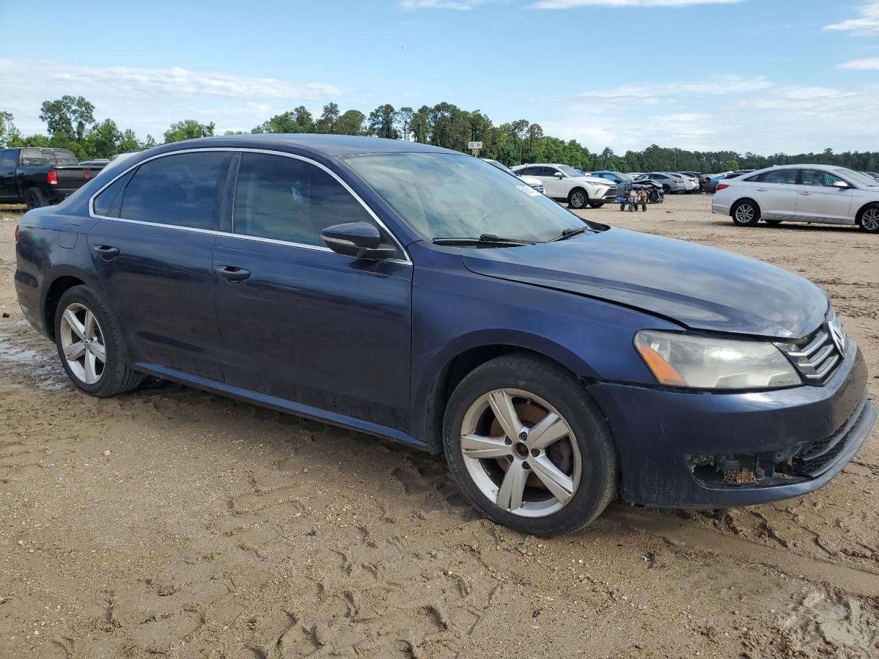 2012 Volkswagen Passat Se Copart, lot number: 56367125, vin: 1VWBH7A36CC085414. Thumbnail 4