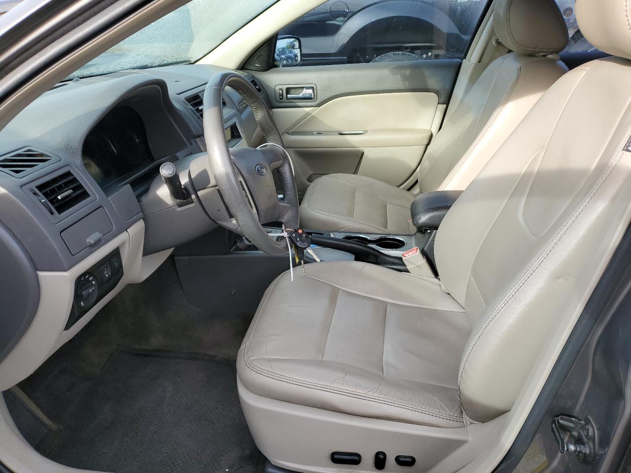 2012 Ford Fusion Sel Copart, lot number: 56330425, vin: 3FAHP0JA3CR106622. Thumbnail 7