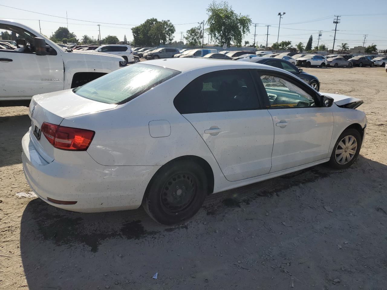 2015 Volkswagen Jetta Base Copart, lot number: 58779665, vin: 3VW2K7AJ4FM315230. Thumbnail 3