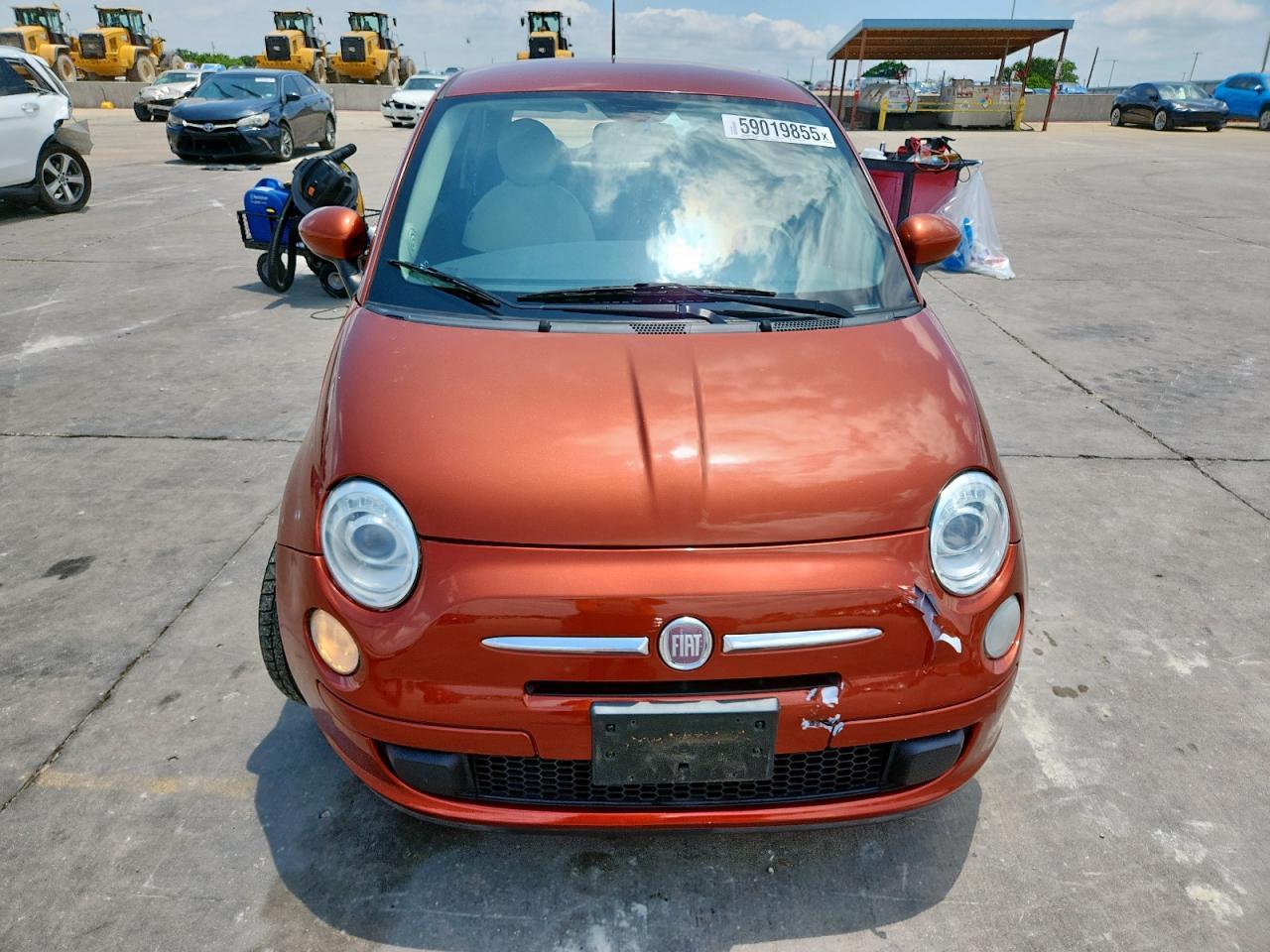 2015 Fiat 500 Copart, lot number: 59019855, vin: NULL. Thumbnail 5