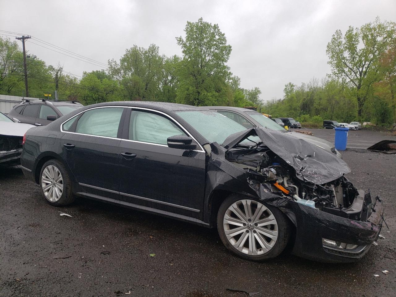 2014 Volkswagen Passat Sel Copart, lot number: 55115445, vin: 1VWCN7A39EC077212. Thumbnail 4