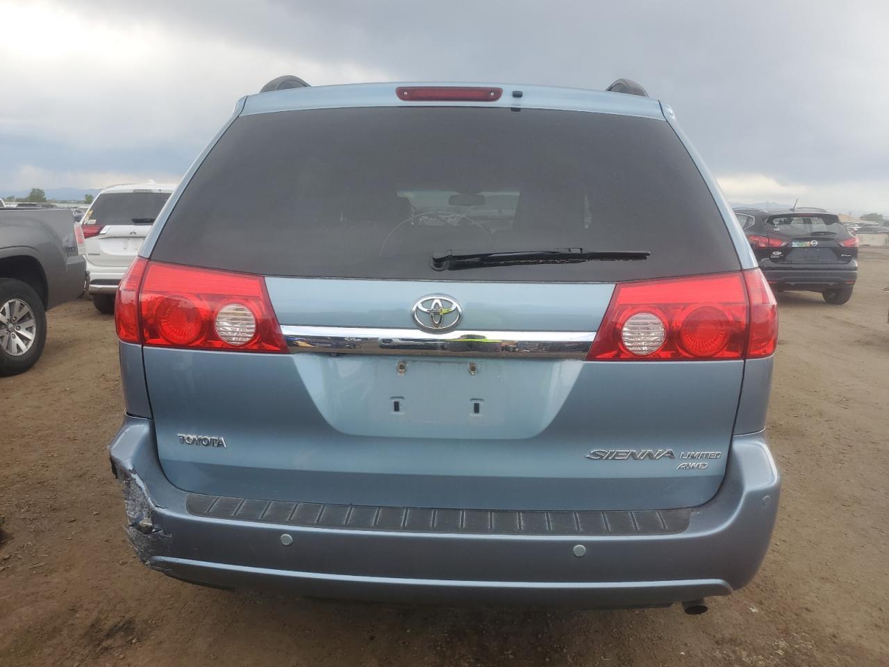 2008 Toyota Sienna Xle Copart, lot number: 59139855, vin: 5TDBK22C08S009733. Thumbnail 6