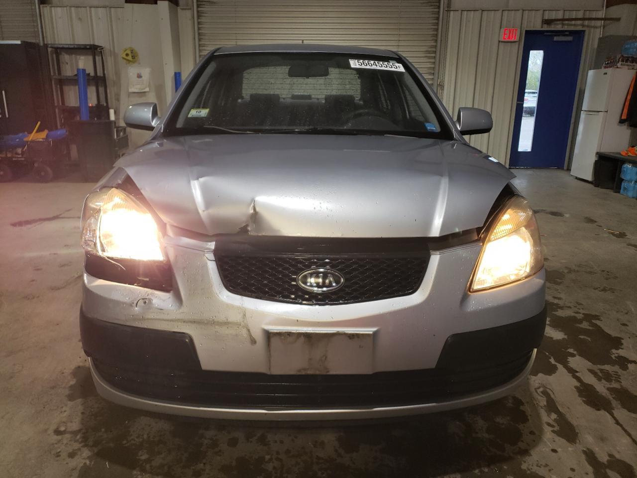 2009 Kia Rio Base Copart, lot number: 56645555, vin: KNADE223596518652. Thumbnail 5