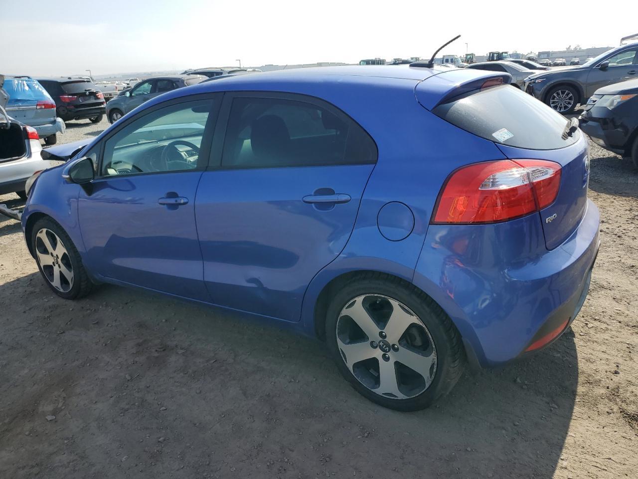 2013 Kia Rio Ex Copart, lot number: 58734095, vin: KNADN5A37D6159087. Thumbnail 2