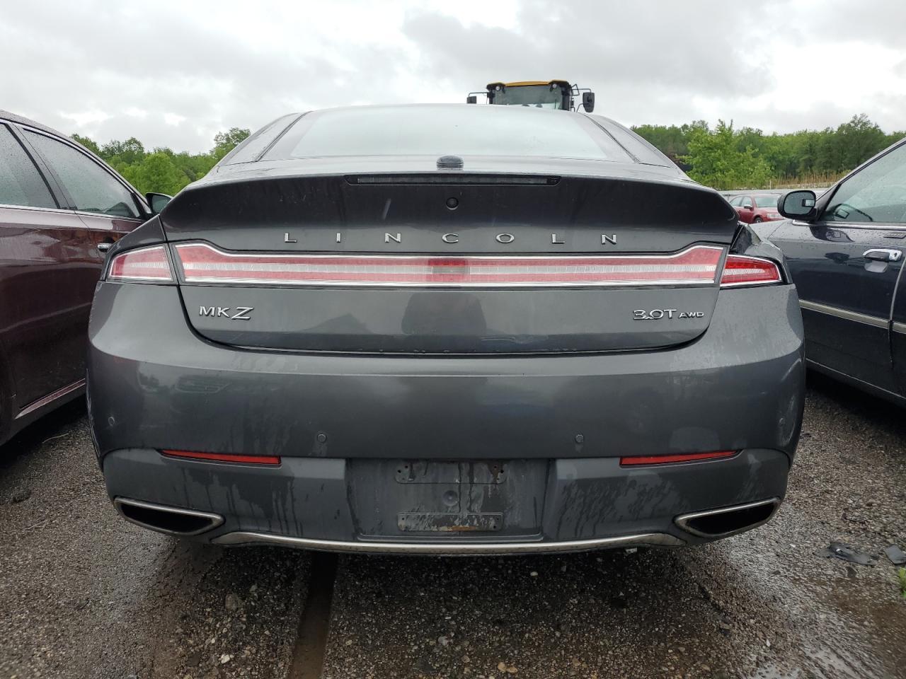 2017 Lincoln Mkz Select Copart, lot number: 58172855, vin: 3LN6L5DC8HR642444. Thumbnail 6