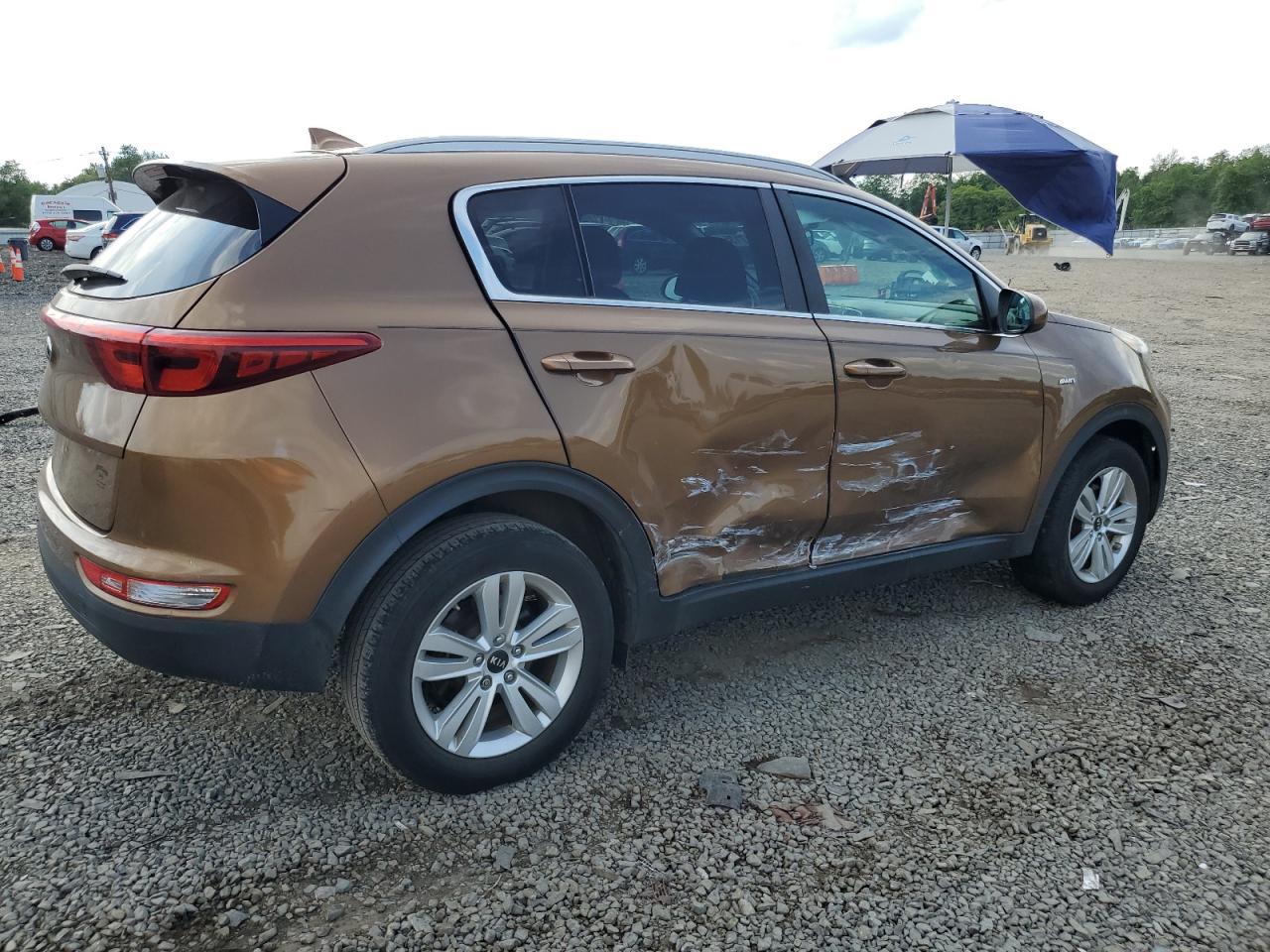 2017 Kia Sportage Lx Copart, lot number: 59047135, vin: KNDPMCAC5H7115550. Thumbnail 3