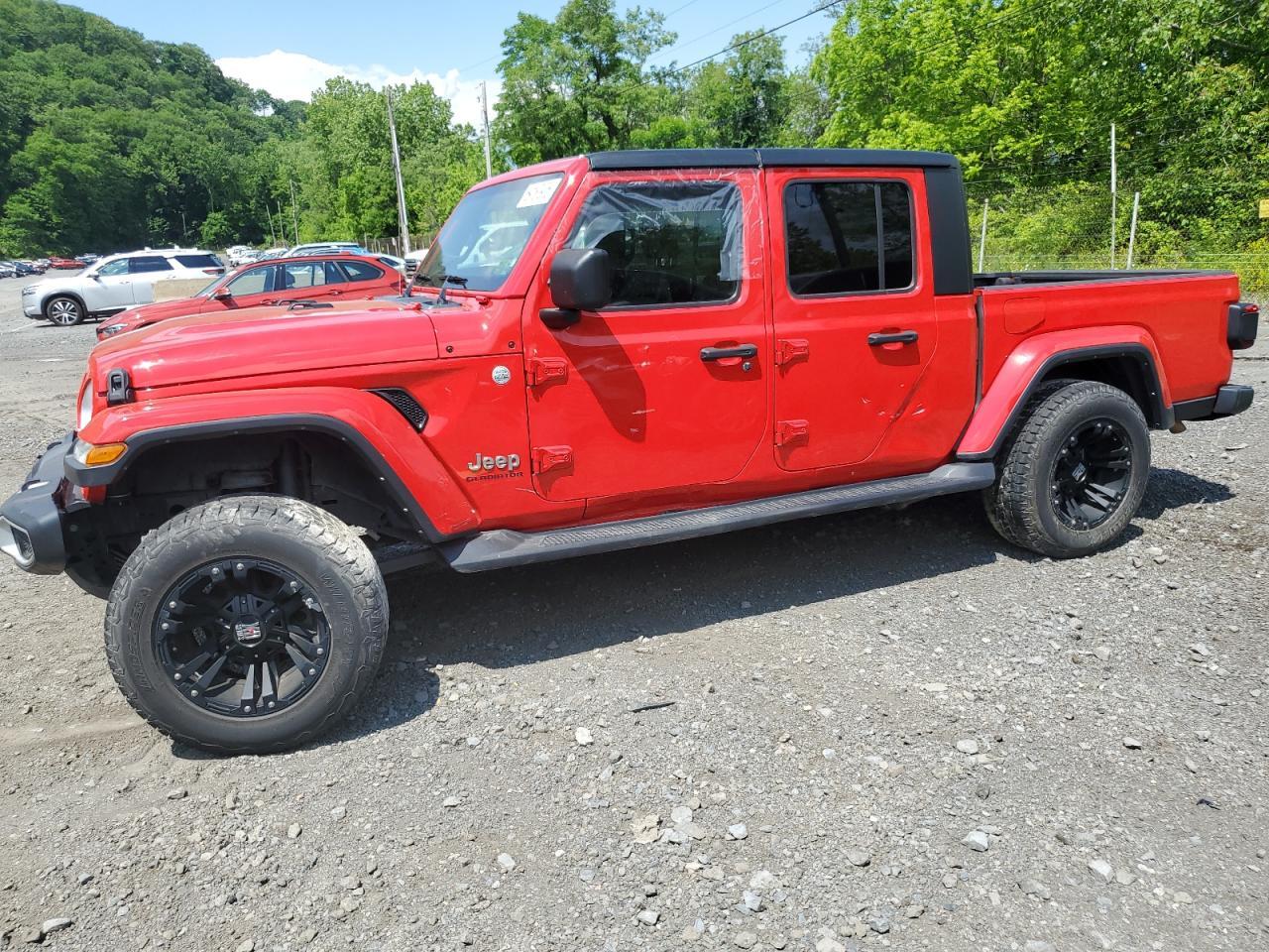2022 Jeep Gladiator Overland Copart, lot number: 59187975, vin: 1C6HJTFG6NL103412. Thumbnail 1