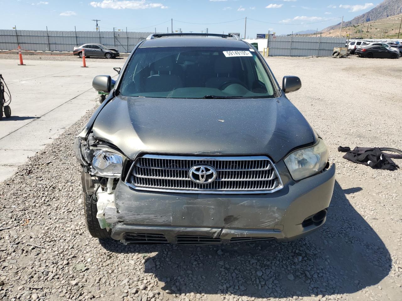 2009 Toyota Highlander Hybrid Copart, lot number: 59149105, vin: JTEEW41A992027357. Thumbnail 5