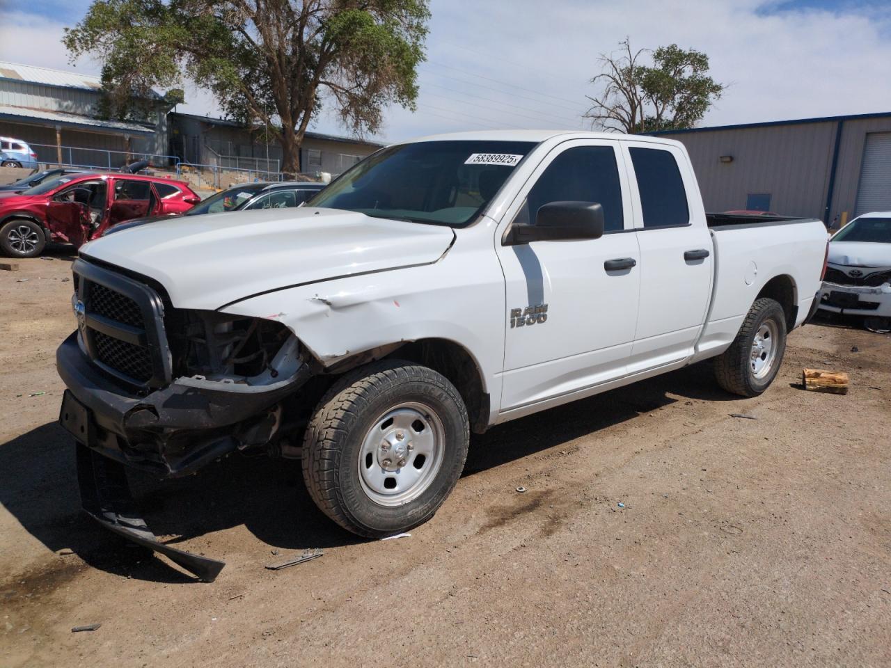 2016 Ram 1500 St Copart, lot number: 58389925, vin: 1C6RR7FG8GS377143. Thumbnail 1