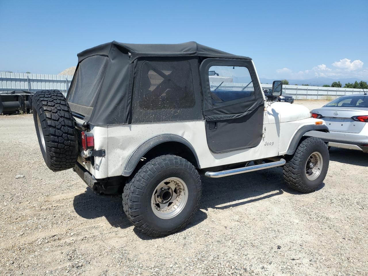 1984 Jeep Jeep Cj7 Copart, lot number: 58066485, vin: 1JCCF87E3ET071452. Thumbnail 3