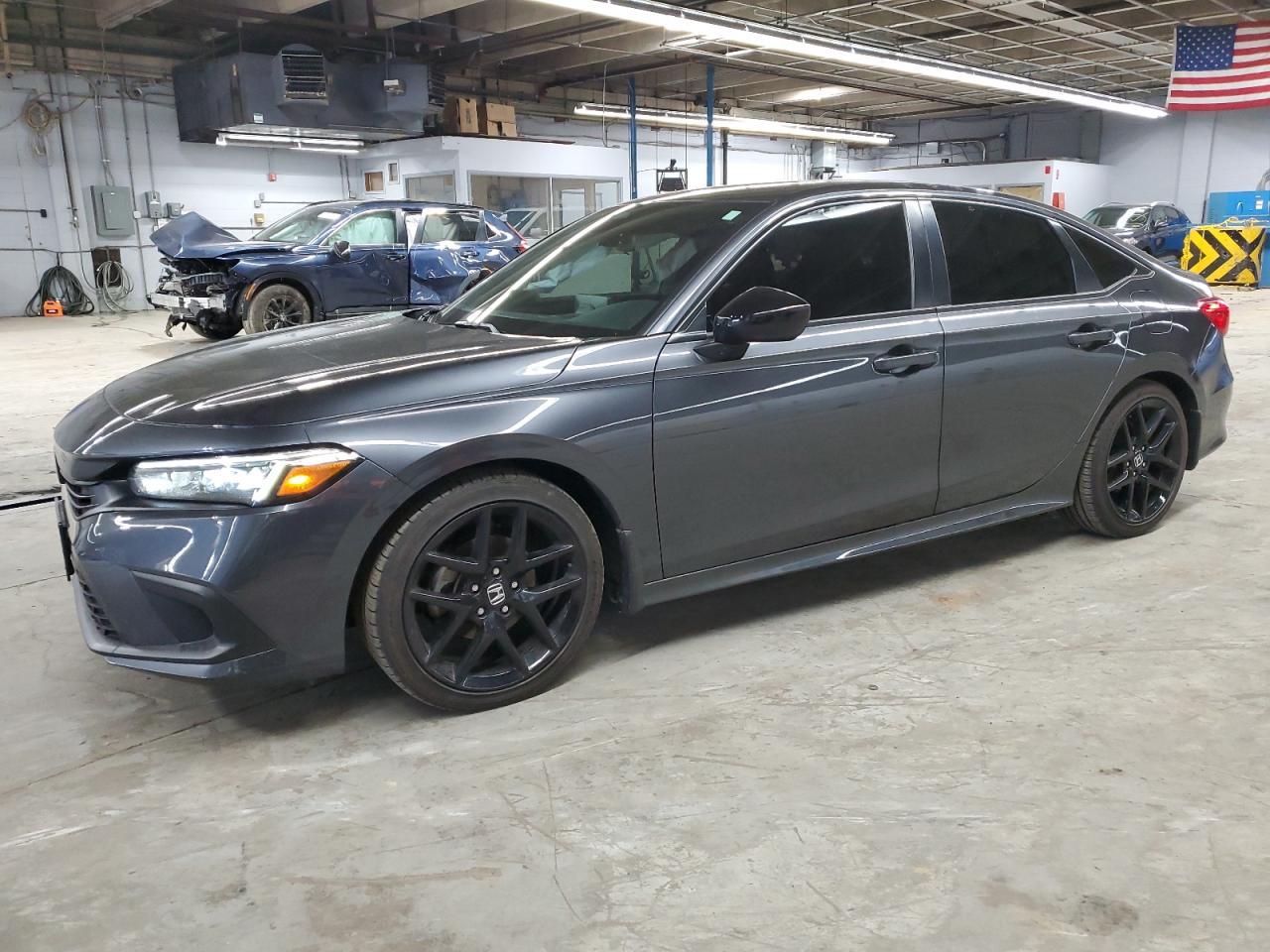 2022 Honda Civic Sport Copart, lot number: 56407175, vin: 2HGFE2F54NH586488. Thumbnail 1