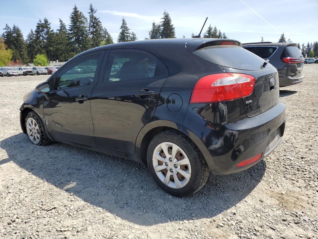 2013 Kia Rio Lx Copart, lot number: 56308125, vin: KNADM5A37D6205696. Thumbnail 2