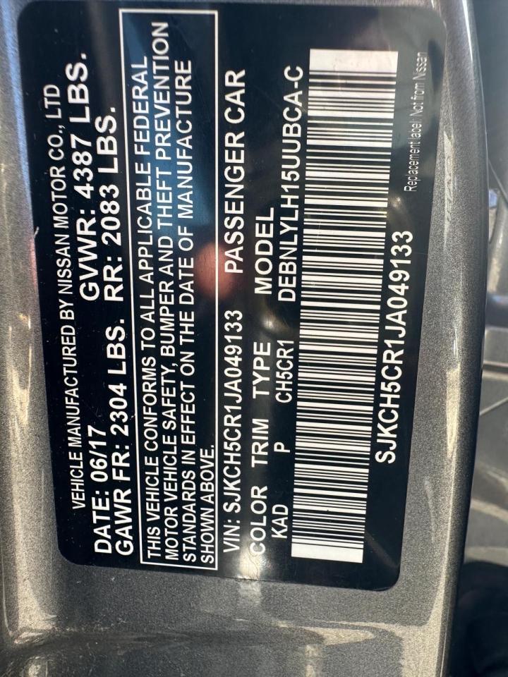 2018 Infiniti Qx30 Base Copart, lot number: 59198265, vin: SJKCH5CR1JA049133. Thumbnail 10