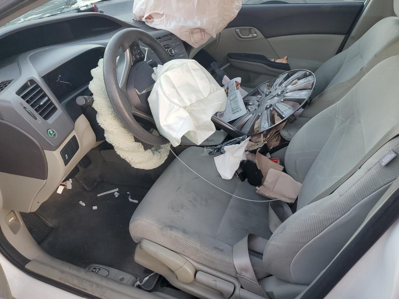 2012 Honda Civic Lx Copart, lot number: 59407085, vin: 19XFB2F57CE342639. Thumbnail 7