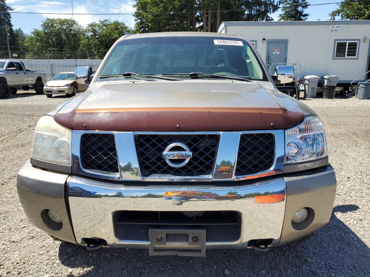 2006 Nissan Titan Xe Copart, lot number: 58862235, vin: 1N6AA06B66N530539. Thumbnail 5