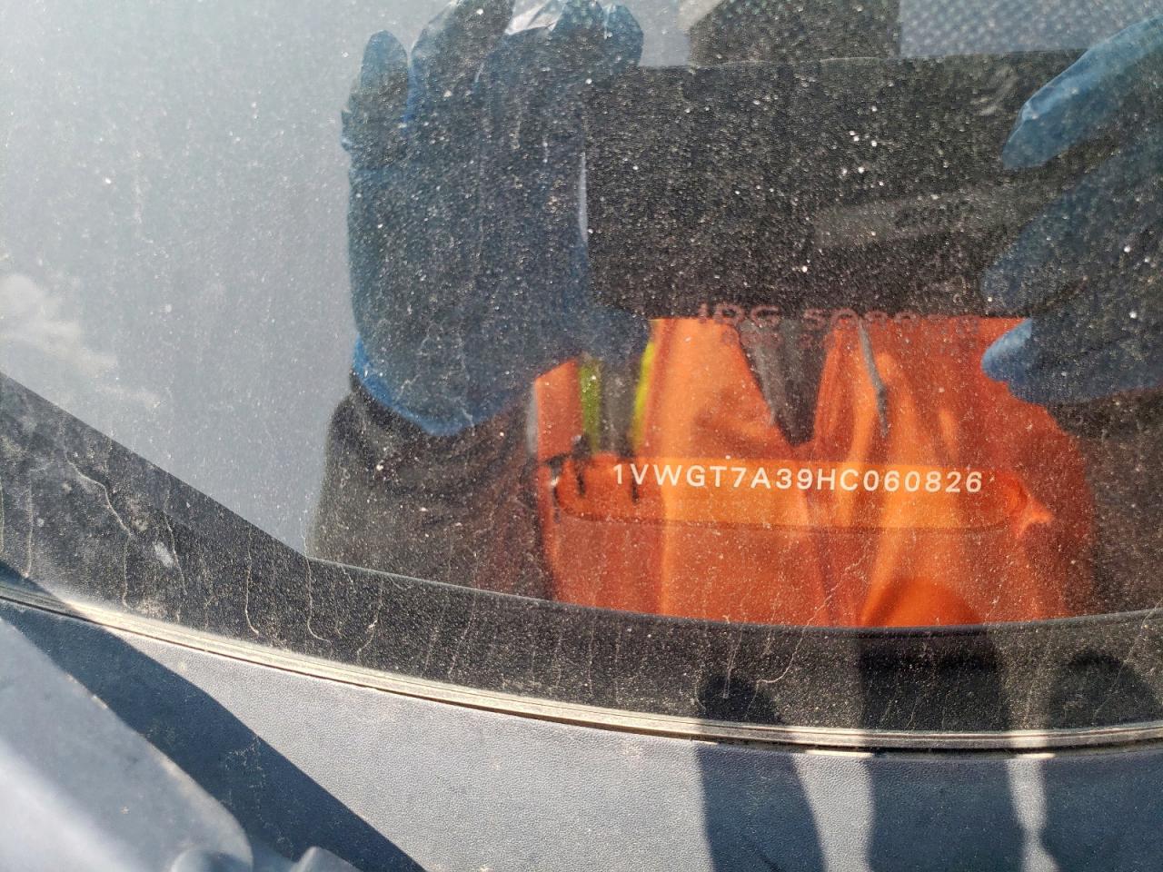 2017 Volkswagen Passat Se Copart, lot number: 59049485, vin: 1VWGT7A39HC060826. Thumbnail 13