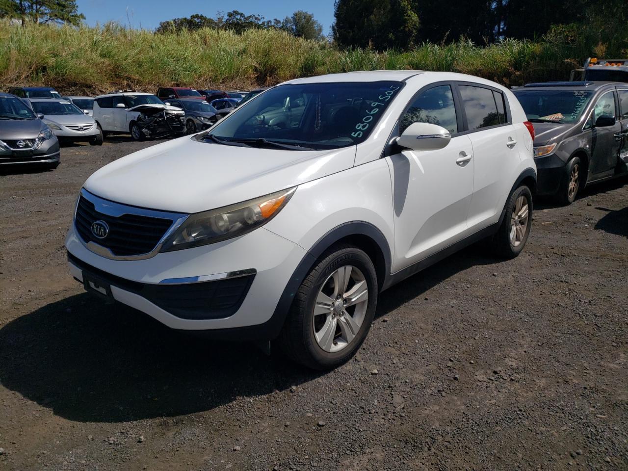 2012 Kia Sportage Base Copart, lot number: 58069505, vin: KNDPB3A27C7238160. Thumbnail 1