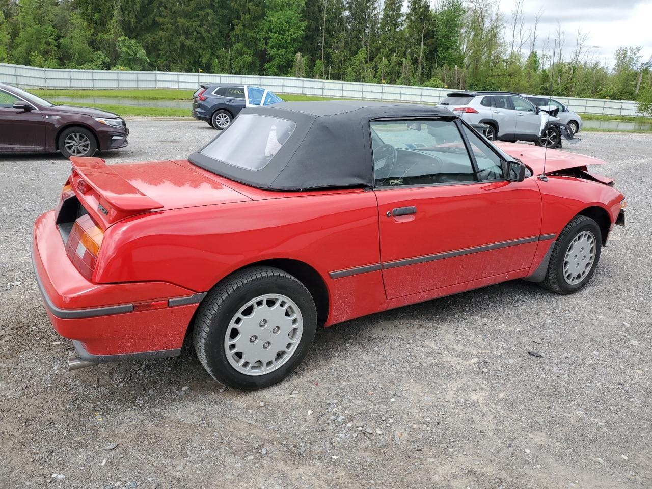 1991 Mercury Capri Xr2 Copart, lot number: 57379275, vin: 6MPCT0361M8627262. Thumbnail 3