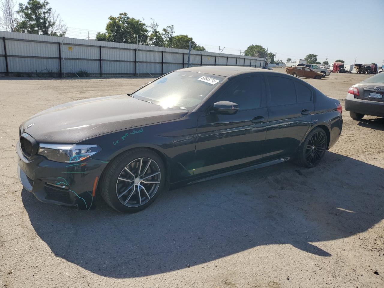 2020 BMW 530 I Copart, lot number: 58843215, vin: WBAJR3C07LWW79318. Thumbnail 1