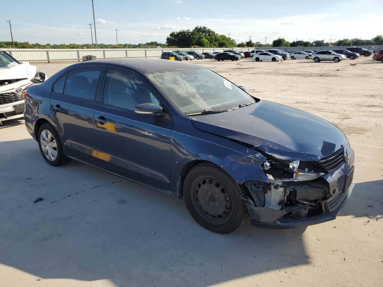 2011 Volkswagen Jetta Se Copart, lot number: 56194395, vin: 3VWDX7AJ3BM093011. Thumbnail 4