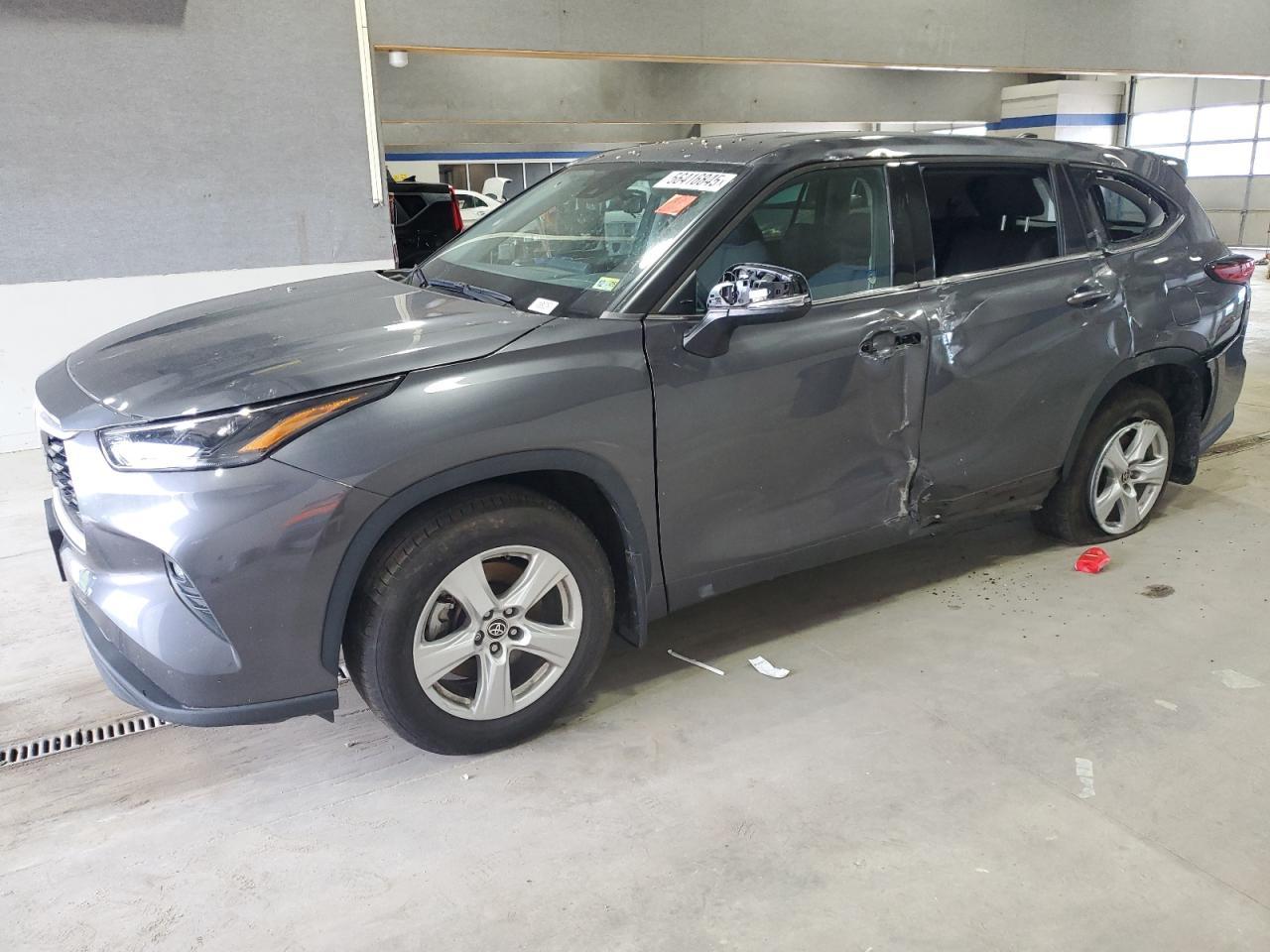 2022 Toyota Highlander L Copart, lot number: 56416845, vin: 5TDBZRBH8NS596792. Thumbnail 1