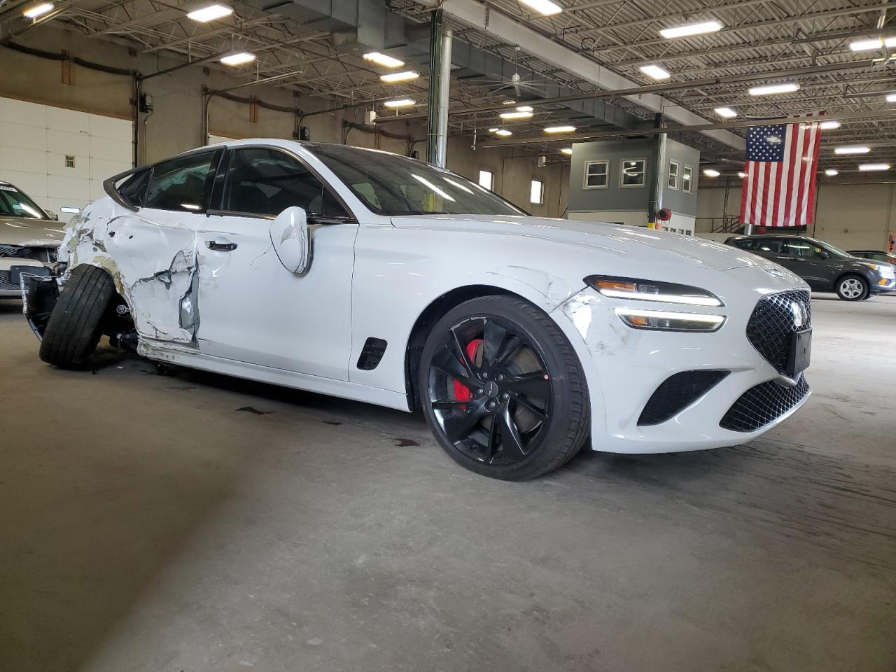 2023 Genesis G70 Base Copart, lot number: 57965385, vin: KMTG54TE2PU117825. Thumbnail 4
