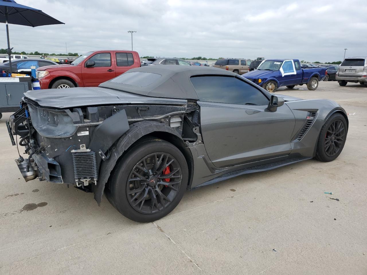 2015 Chevrolet Corvette Z06 1Lz Copart, lot number: 56017905, vin: 1G1YP3D60F5606613. Thumbnail 3