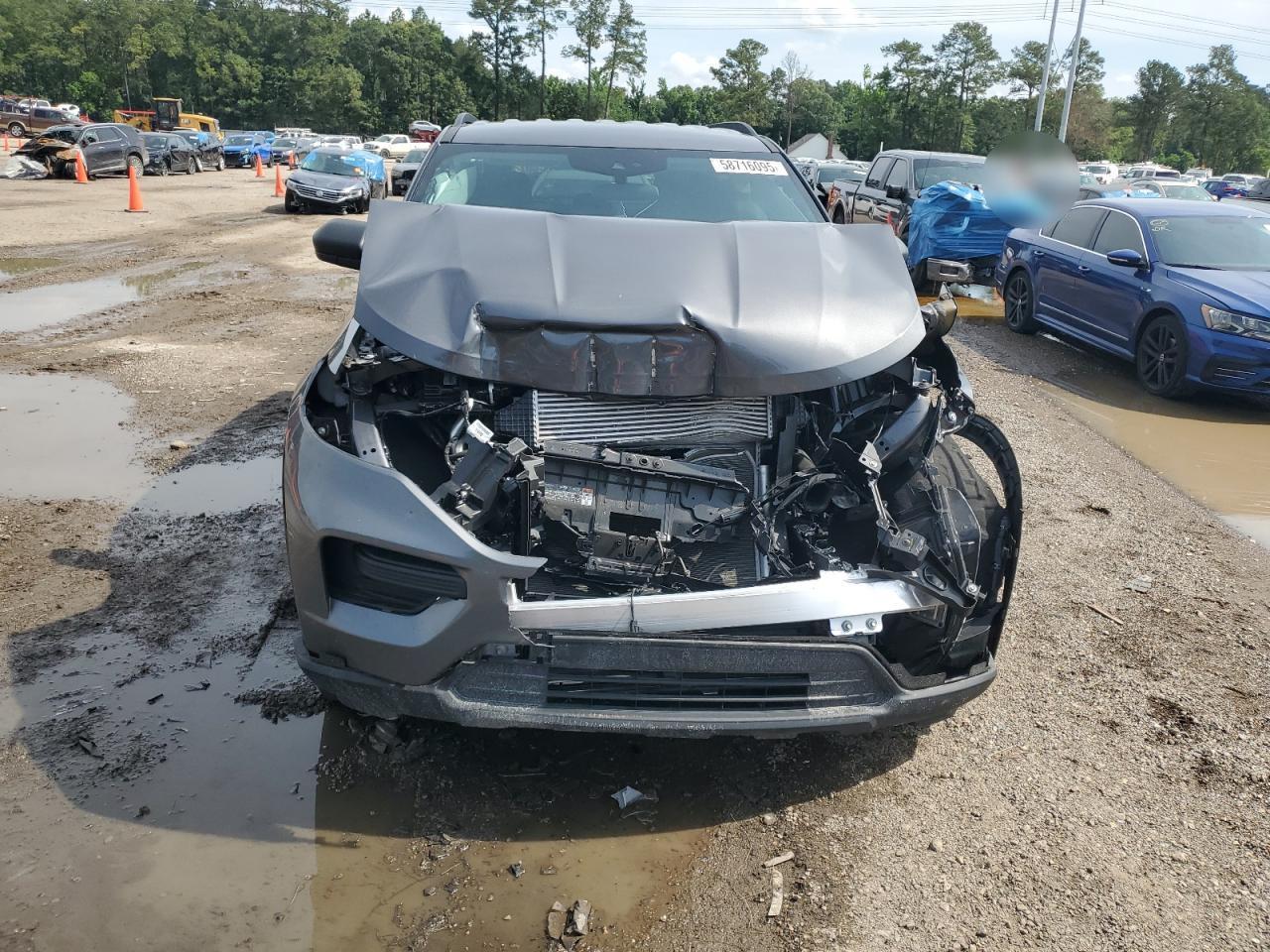 2023 Ford Explorer Xlt Copart, lot number: 58716095, vin: 1FMSK7DH4PGB62223. Thumbnail 5