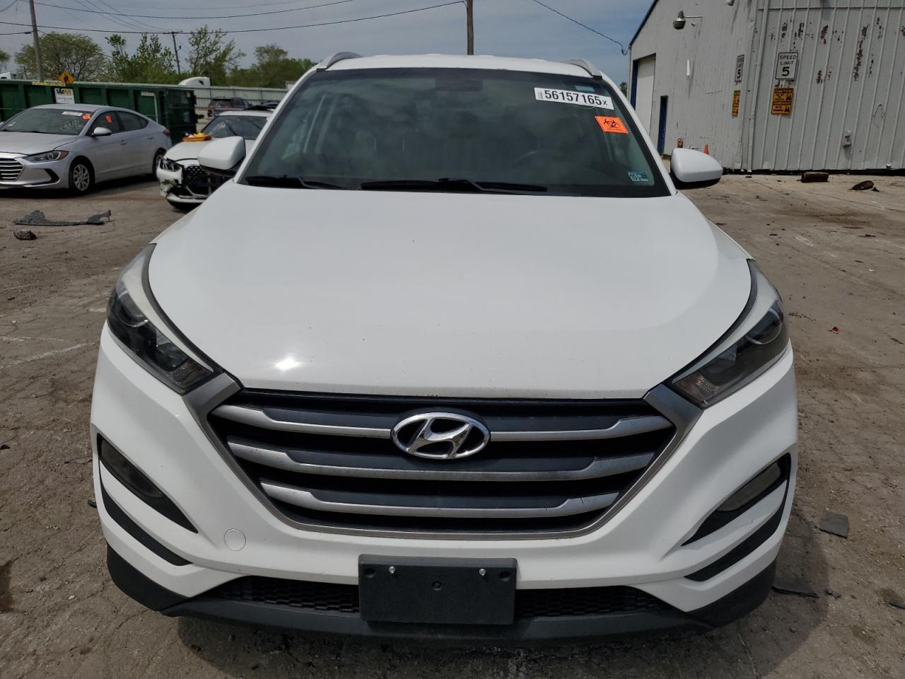 2018 Hyundai Tucson Sel Copart, lot number: 56157165, vin: KM8J3CA46JU714011. Thumbnail 5