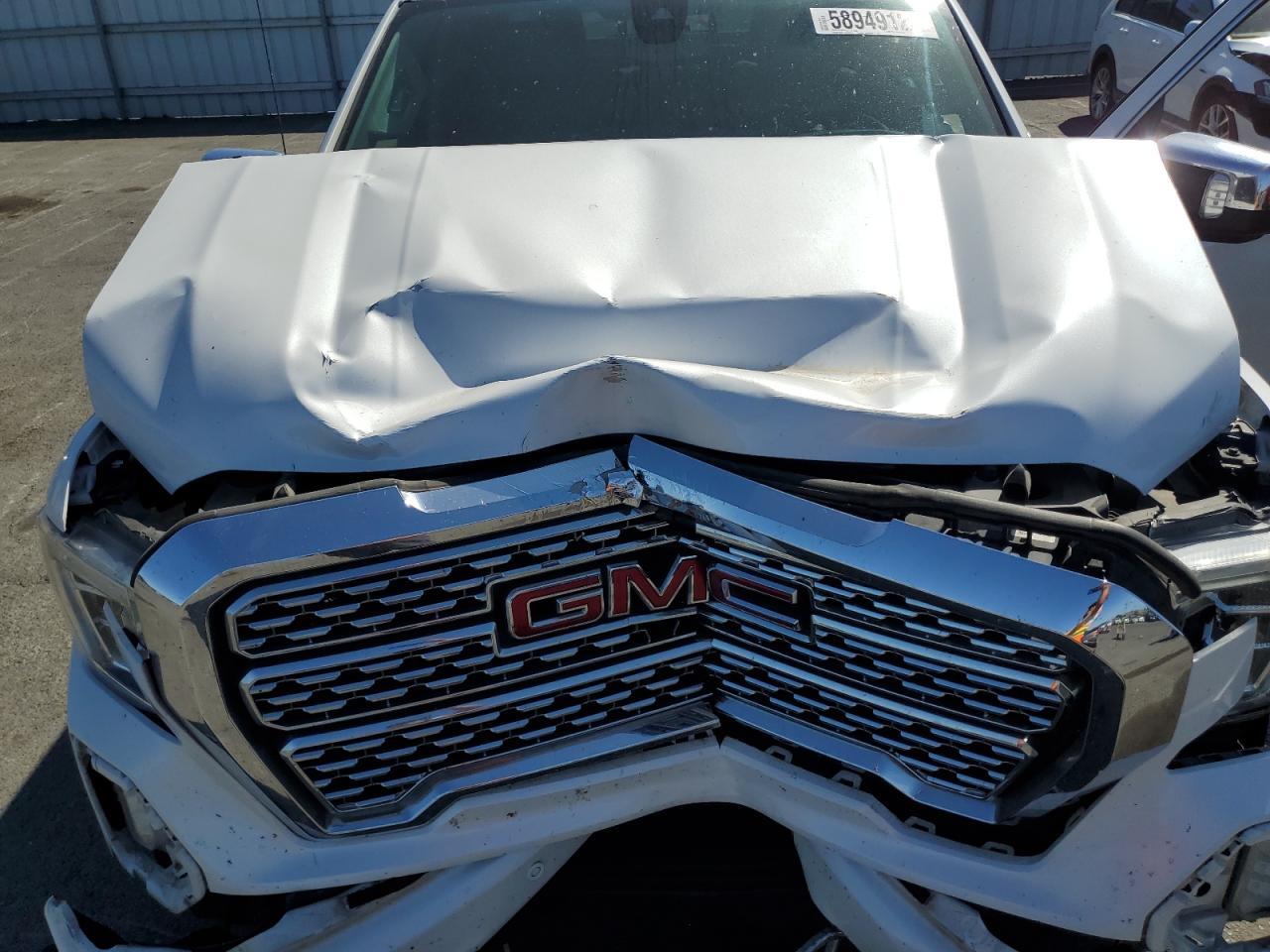 2019 GMC Sierra K1500 Denali Copart, lot number: 58949125, vin: 1GTU9FEL7KZ349846. Thumbnail 11