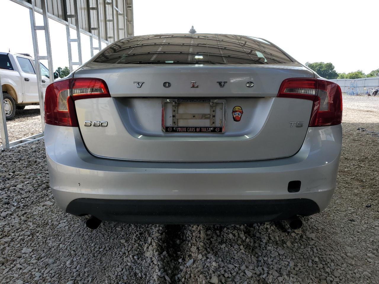 2012 Volvo S60 T5 Copart, lot number: 59046595, vin: YV1622FSXC2102871. Thumbnail 6