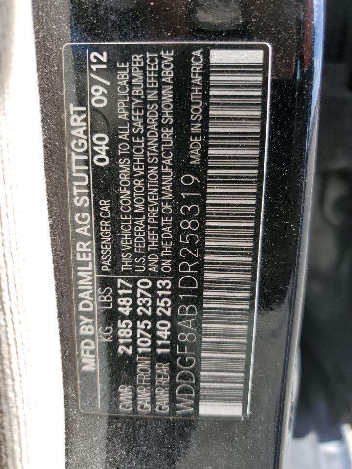 2013 Mercedes-Benz C 300 4Matic Copart, lot number: 56580615, vin: WDDGF8AB1DR258319. Thumbnail 12