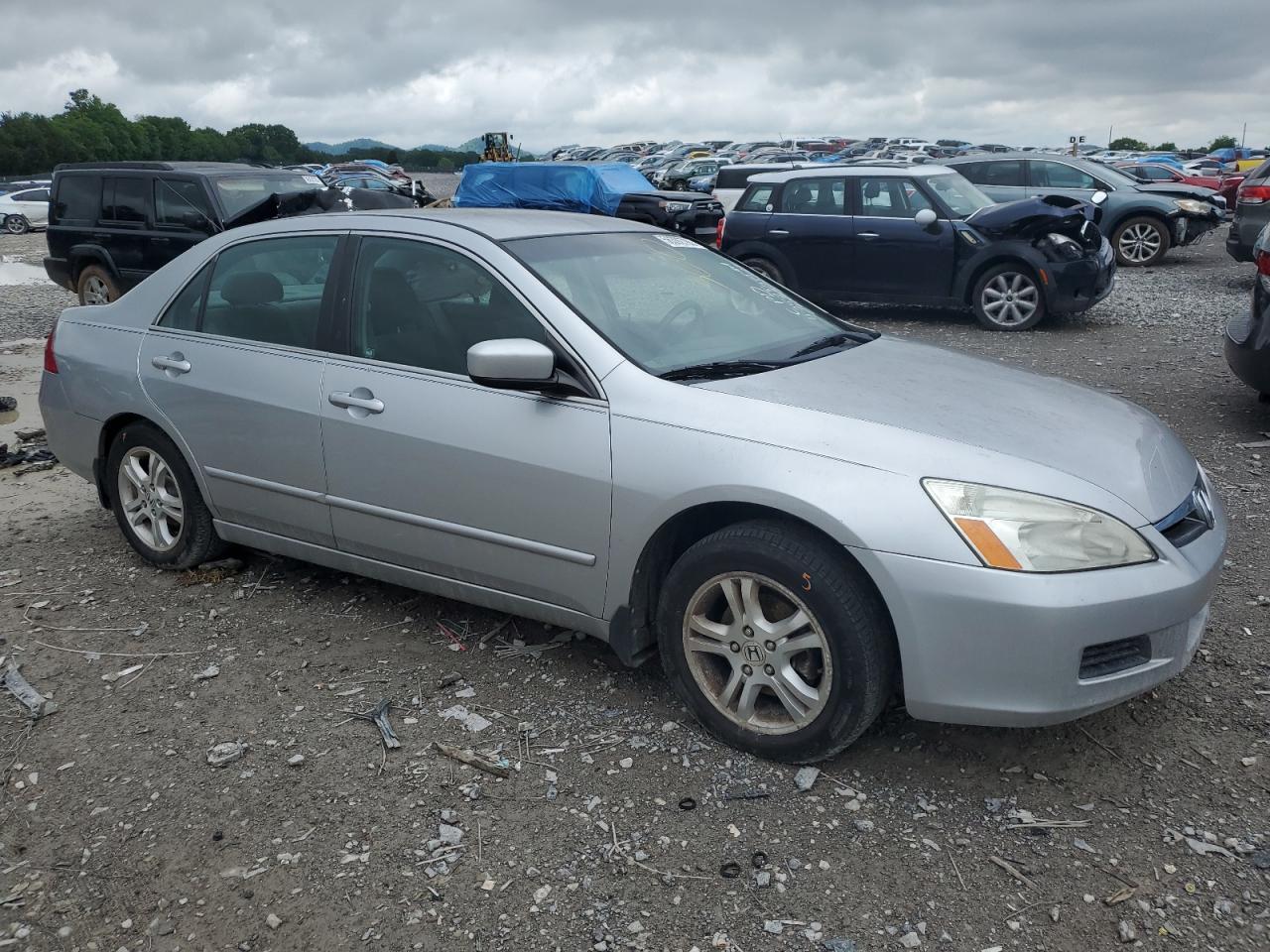 2007 Honda Accord Se Copart, lot number: 56392785, vin: 1HGCM56397A130011. Thumbnail 4