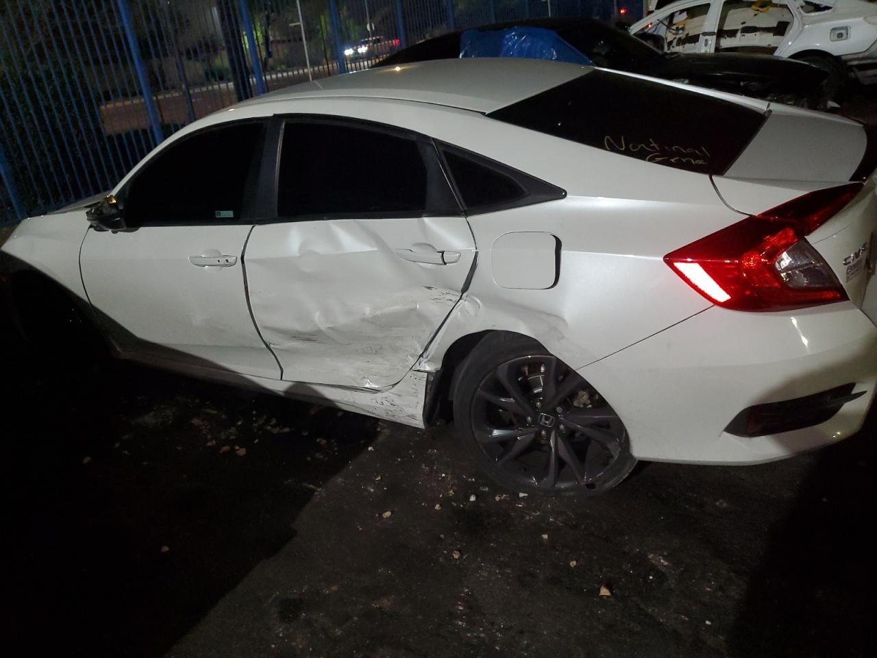 2020 Honda Civic Sport Copart, lot number: 56790685, vin: 19XFC2F83LE024203. Thumbnail 2