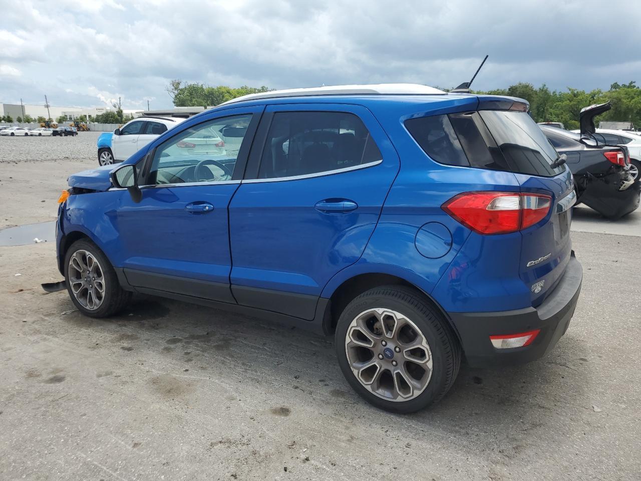 2021 Ford Ecosport Titanium Copart, lot number: 58850055, vin: MAJ3S2KE9MC423309. Thumbnail 2